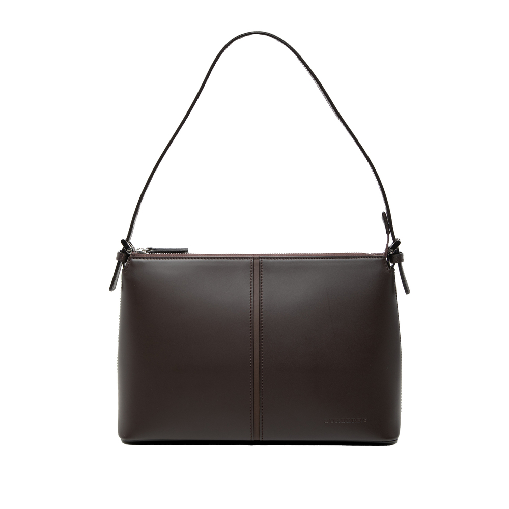 Pre-Loved Burberry Leather Shoulder Bag